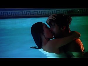 Emmy Rossum pool , nude scene in Shameless (2011) 17