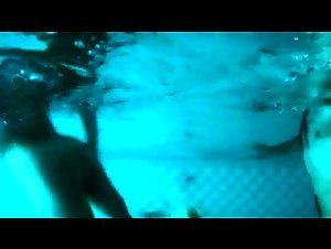 Emmy Rossum pool , nude scene in Shameless (2011) 20