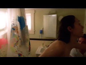 Emmy Rossum shower , wet scene in Shameless (2011) 14