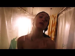 Emmy Rossum shower , wet scene in Shameless (2011) 2