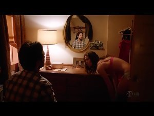 Emmy Rossum bra, boobs scene in Shameless (2011) 7