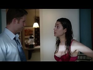 Emmy Rossum wet, sex scene in Shameless (2011) 7
