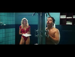 Kelly Rohrbach cleavage , hot scene in Baywatch 2