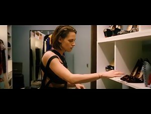 Kristen Stewart bra , changing scene in Personal Shopper (2016) 5
