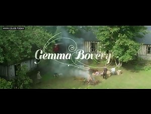 Gemma Arterton Topless ,Lingerie in Gemma Bovery (2014) 1