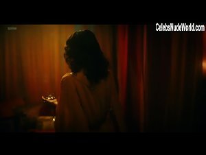 Amara Zaragoza Seducing , Flashing boobs In Strange Angel (series) (2018) 17