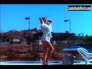 Michelle Bauer Outdoor , Wet in Bikini Drive-In (1995) 1