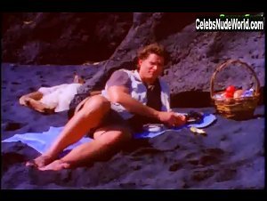Kimberly Rowe Beach , Bikini scene in Maui Heat (1996) 1