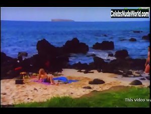 Kimberly Rowe Beach , Bikini scene in Maui Heat (1996) 8