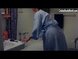 Abigail Clayton boobs , Bathroom scene in Maniac (1980) 9