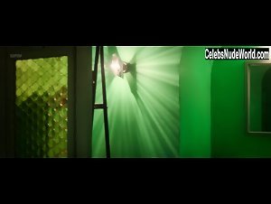 Clare Durant wet , shower scene in Animas (2018) 11