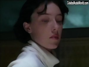 Molly Parker nude, boobs scene in Kissed (1996) 1