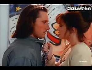 Lisa Boyle Kissing , Nipple in I Like to Play Games (1995)