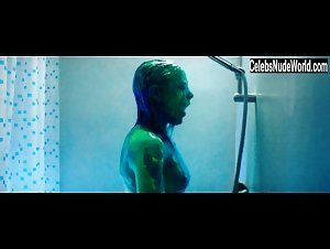 Ella Rumpf nude, shower scene in Grave (2016) 6