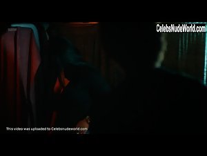 Nis'Mya underware, cleavage scene in Amin (2018) 10