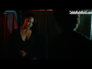 Nis'Mya underware, cleavage scene in Amin (2018) 9