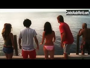Brooke Hogan bikini, Sexy scene in 2-Headed Shark Attack (2012) 8