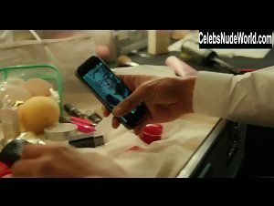 Zahia Dehar Blonde , Sexy Dress scene in Joséphine s'arrondit (2016) 8