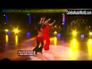 Cheryl Burke Bouncing boobs , Sexy Dress scene in Dancing with the Stars (2005-) 12