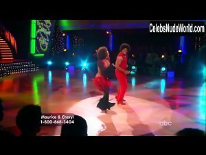Cheryl Burke Bouncing boobs , Sexy Dress scene in Dancing with the Stars (2005-) 13
