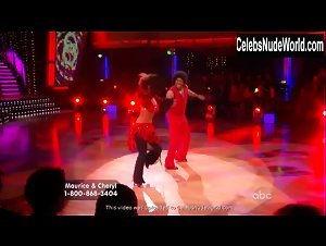 Cheryl Burke Bouncing boobs , Sexy Dress scene in Dancing with the Stars (2005-) 14