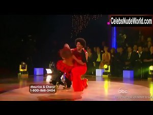 Cheryl Burke Bouncing boobs , Sexy Dress scene in Dancing with the Stars (2005-) 15
