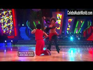 Cheryl Burke Bouncing boobs , Sexy Dress scene in Dancing with the Stars (2005-) 16