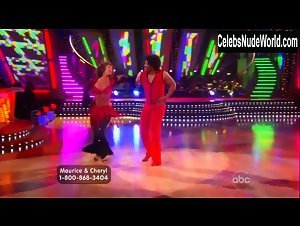 Cheryl Burke Bouncing boobs , Sexy Dress scene in Dancing with the Stars (2005-) 19
