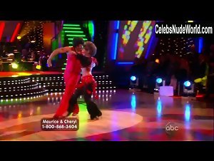 Cheryl Burke Bouncing boobs , Sexy Dress scene in Dancing with the Stars (2005-) 6