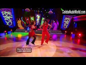 Cheryl Burke Bouncing boobs , Sexy Dress scene in Dancing with the Stars (2005-) 9