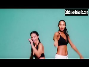 Adriana Lima, Candice Swanepoel, Lais Ribeiro, Martha Hunt Sexy Dance , Lingerie In The Victoria's Secret Angels Lip Sync  8