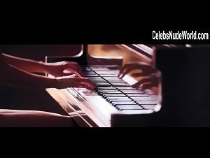 Edita Vilkevičiūtė nude , playing piano scne in Persona (2017) 7