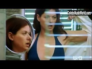 Debra Messing Sexy, bikini scene in The Starter Wife (2007) 12