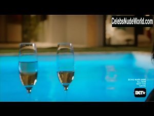 Gabrielle Union Outdoor Nudity , Pool scene in Being Mary Jane (2013-2019) 2