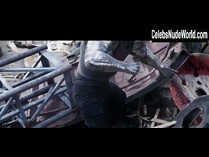 Gina Carano Sexy scene in Deadpool (2016) 2