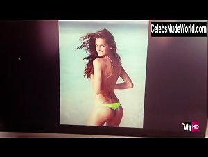 Izabel Goulart thong, Sexy scene in Sports Illustrated: The Making of Swimsuit 2012 (2012) 14