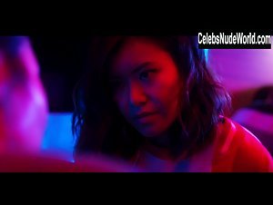 Katie Leung, Kae Alexander Sexy, lesbian scene in Strangers (2018) 1