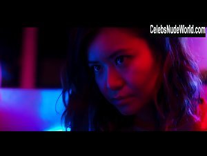 Katie Leung, Kae Alexander Sexy, lesbian scene in Strangers (2018) 12