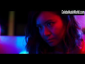 Katie Leung, Kae Alexander Sexy, lesbian scene in Strangers (2018) 13