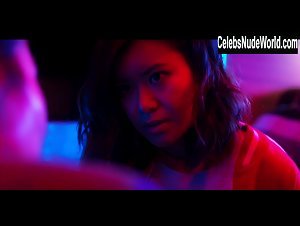 Katie Leung, Kae Alexander Sexy, lesbian scene in Strangers (2018) 2