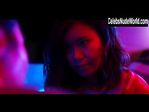 Katie Leung, Kae Alexander Sexy, lesbian scene in Strangers (2018) 3