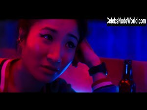 Katie Leung, Kae Alexander Sexy, lesbian scene in Strangers (2018) 7