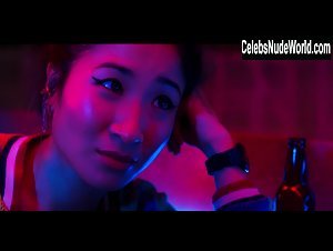 Katie Leung, Kae Alexander Sexy, lesbian scene in Strangers (2018) 8