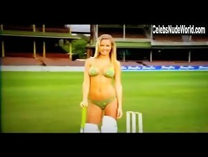 Lara Bingle Sexy, bikini scene in 3 Ashes Test Commercial 2