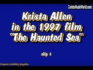 Krista Allen Shower , Explicit in Haunted Sea (1997) 1