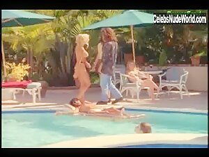 Cheryl Bartel Outdoor , Pool scene in Centerfold (1996) 10