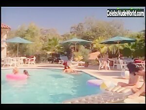 Cheryl Bartel Outdoor , Pool scene in Centerfold (1996) 6