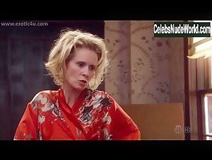 Cynthia Nixon Blonde , boobs in The Big C (series) (2010) 16