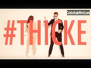 Elle Evans in Robin Thicke: Blurred Lines (music video) (2013) 14