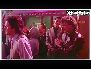 Emilia Crow Brunette , boobs scene in Fear City (1984) 4